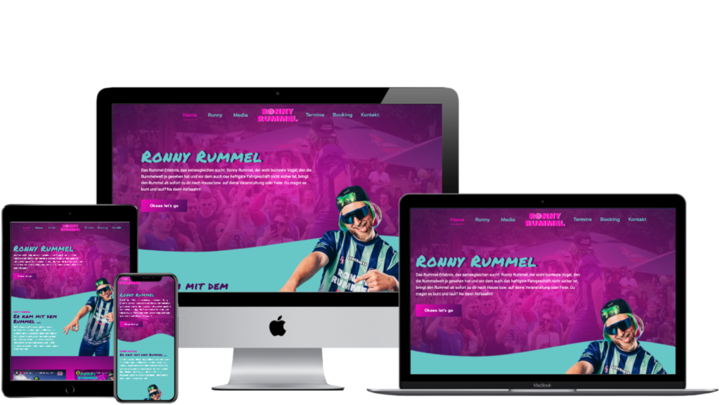 Der Rummel geht live! – Ronnys Website ist online!